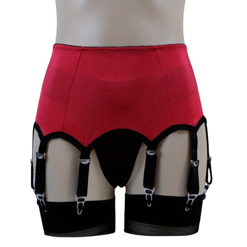 Garter Belt Shorts | Metal Clip Suspenders | Alternative Darkwear