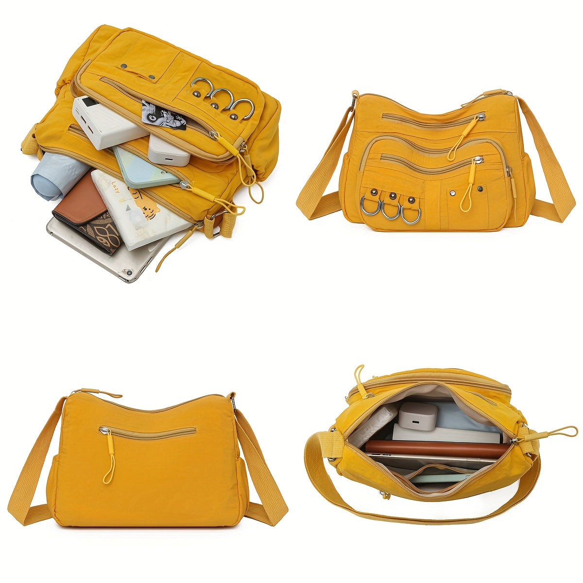 black, green, yellow and beige Bag — from Alternative Darkwear